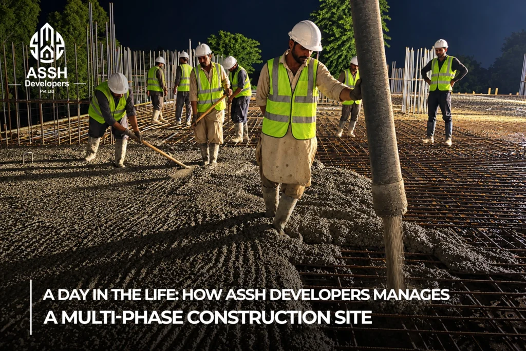 A Day in the Life: How ASSH Developers Manages a Multi-Phase Construction Site